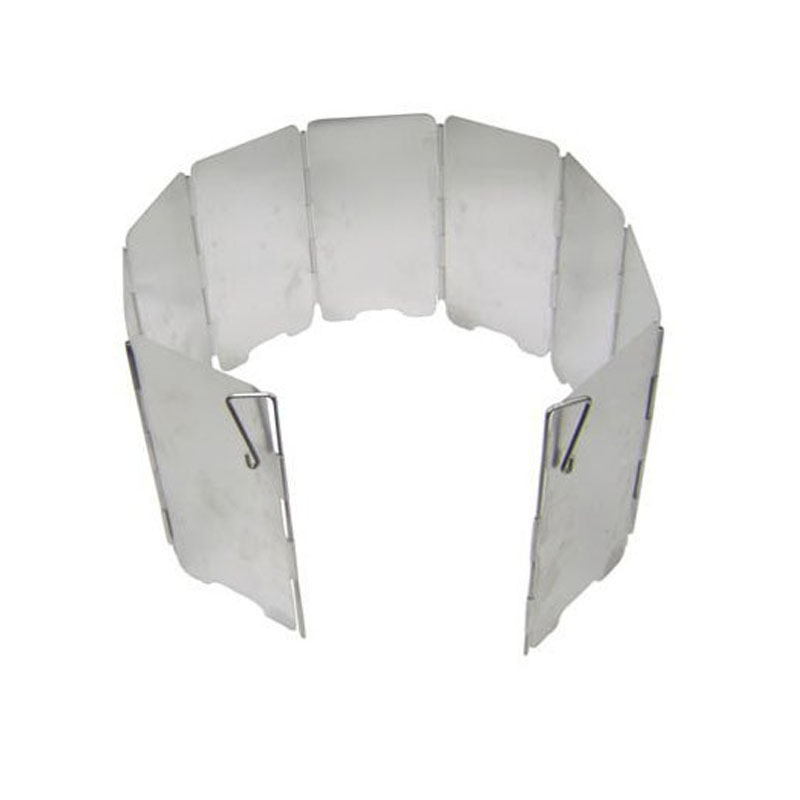 Camping Cooking No Gas - 9 Platen Gasfornuis Windscherm 7.5*13.5 Cm