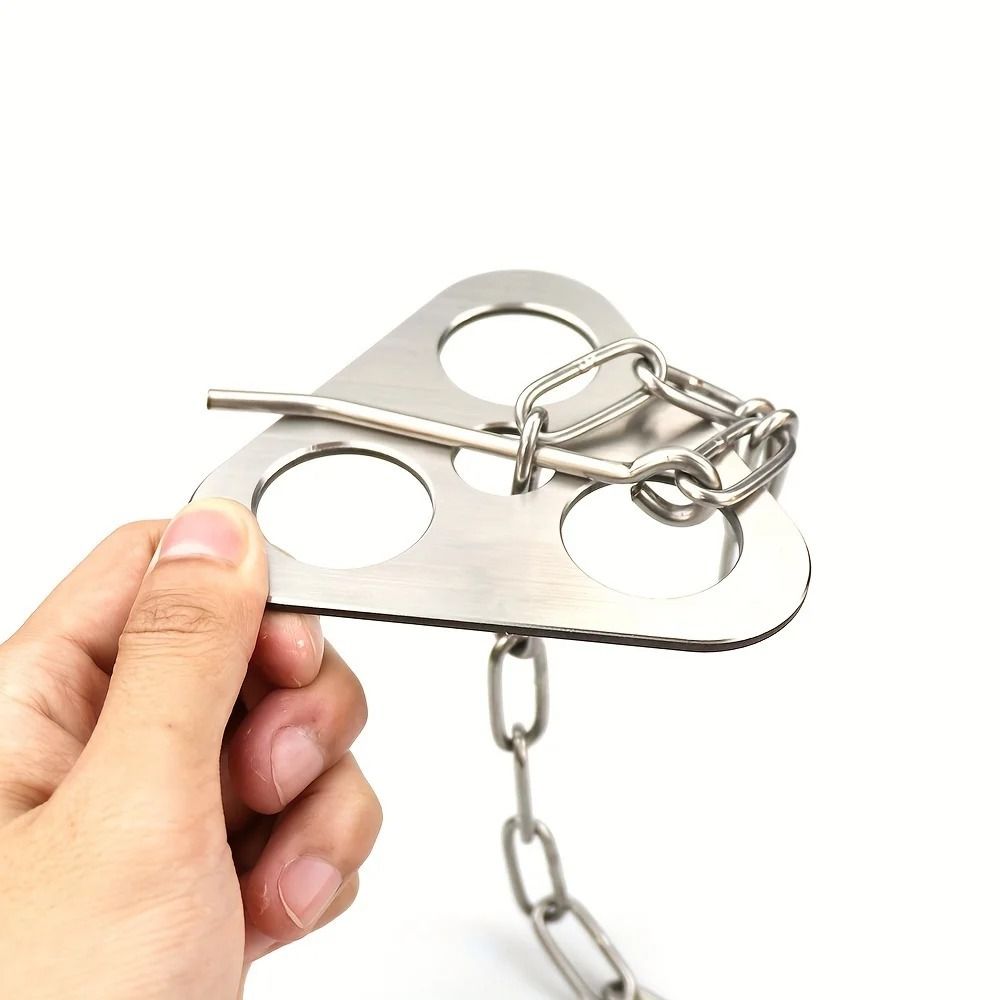 Camping Cooking Tripod - Kookaccessoires Draagbare BBQ-statief Verstelbaar Afneembaar Hangrek