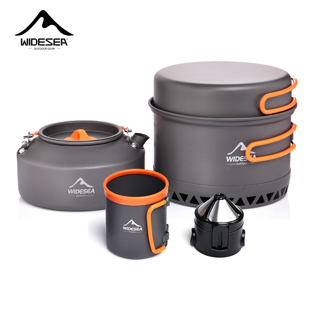 Camping Cooking Gear - Camping Servies Outdoor Kookgerei Set Potten