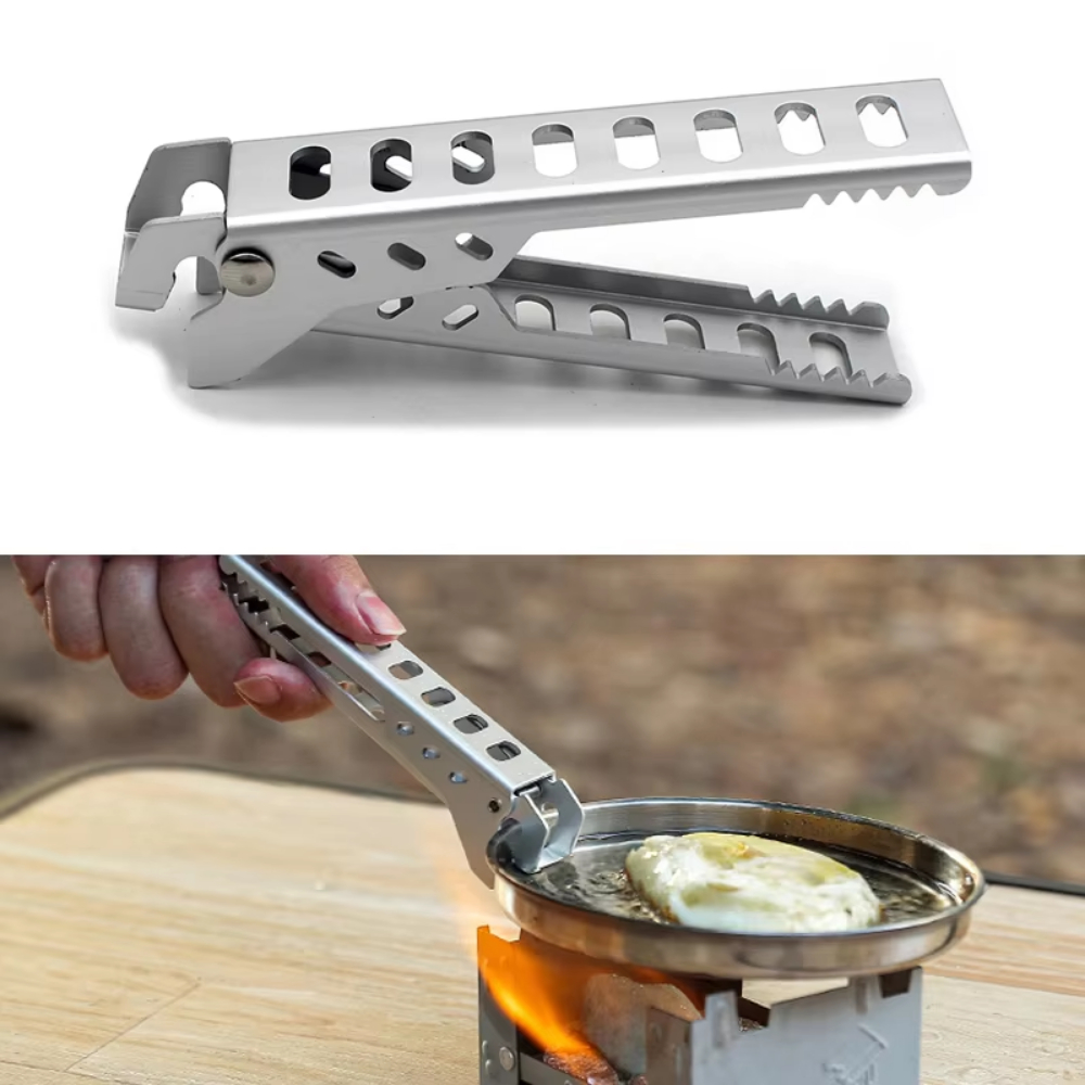 Camping Cooking Pots And Pans - Outdoor Aluminium Anti-hete Legering Clip Kom