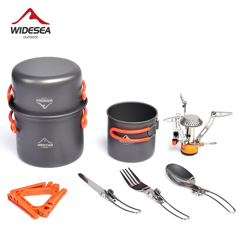 Camping Cooking Gear - Breedband Camping Kookgerei Set Buiten Servies