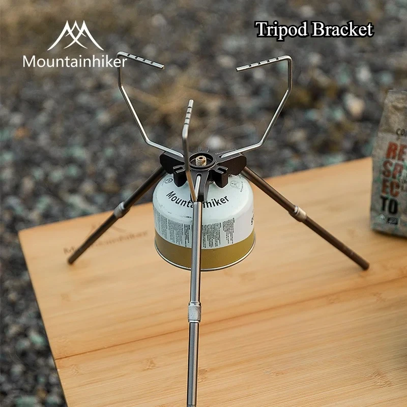 Camping Cooking Tripod - MOUNTAINHIKER Statiefbeugel Camping Multifunctionele kachelverlengingsbeugel, multifunctionele