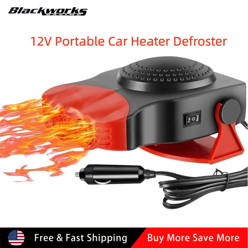 Camping Cooking Electric - 12V 150W Draagbare Elektrische Autoverwarmer Verwarmingsventilator