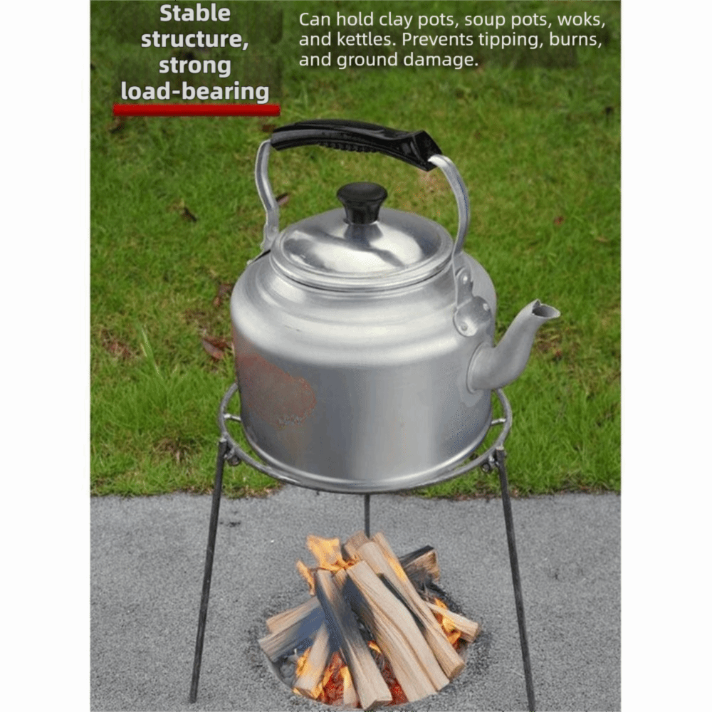 Opvouwbaar campingkampvuurstat - Camping Cooking Tripod recensie en prijs