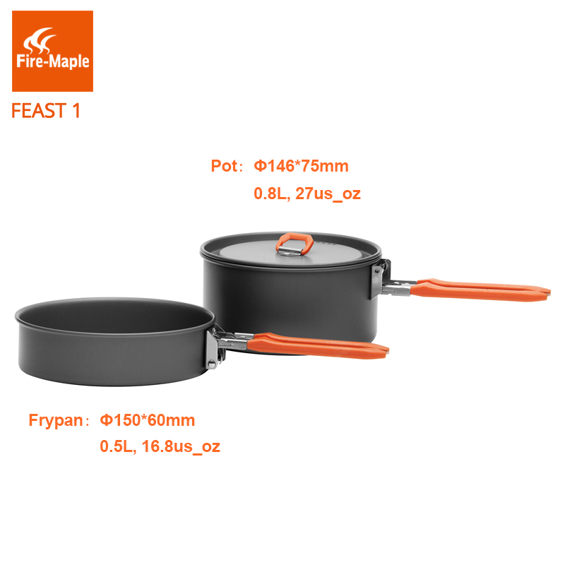 Fire Maple Feest 1 Outdoor Cam - Camping Cooking Pots And Pans recensie en prijs