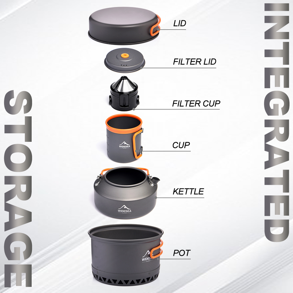 Camping Servies Outdoor Kookge - Camping Cooking Gear recensie en prijs