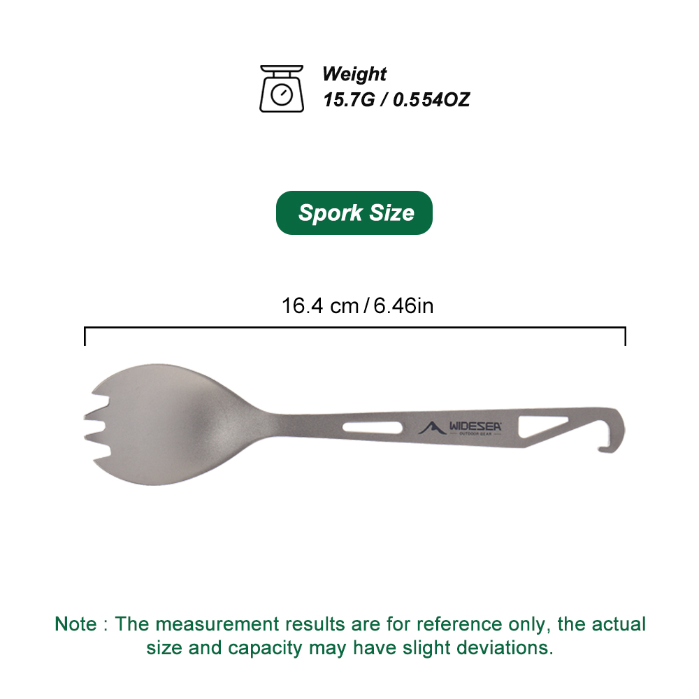 Widesea Camping Kookset Spork  - Camping Cooking Pots And Pans recensie en prijs