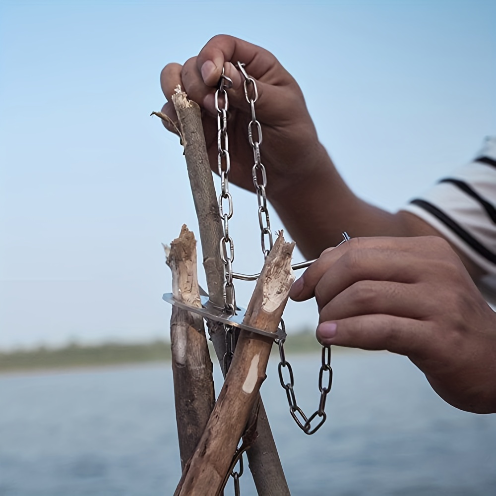 Draagbare afneembare buitenbar - Camping Cooking Tripod recensie en prijs