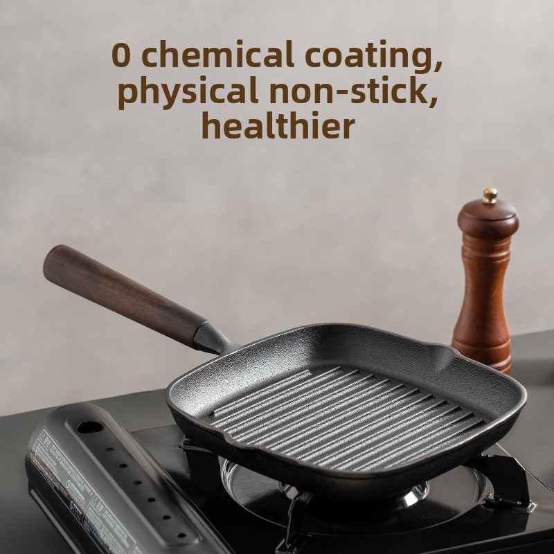 Noordse gietijzeren koekenpan, - Skillet Cast Iron Camp recensie en prijs