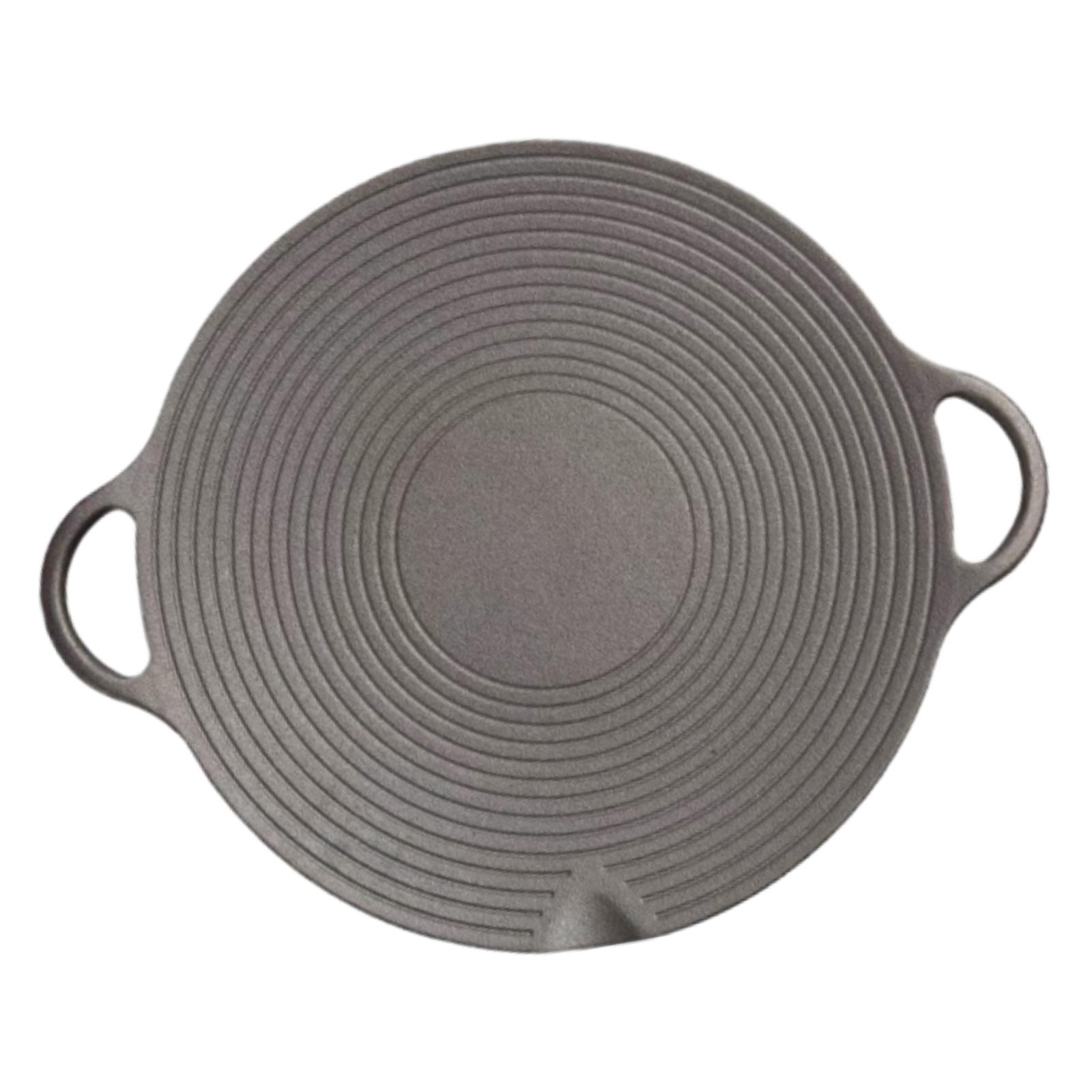 Ronde gietijzeren grillpan met - Skillet Cast Iron Camp recensie en prijs