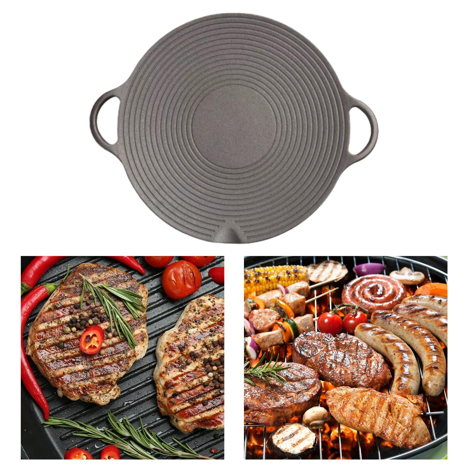 Ronde gietijzeren grillpan met - Skillet Cast Iron Camp recensie en prijs