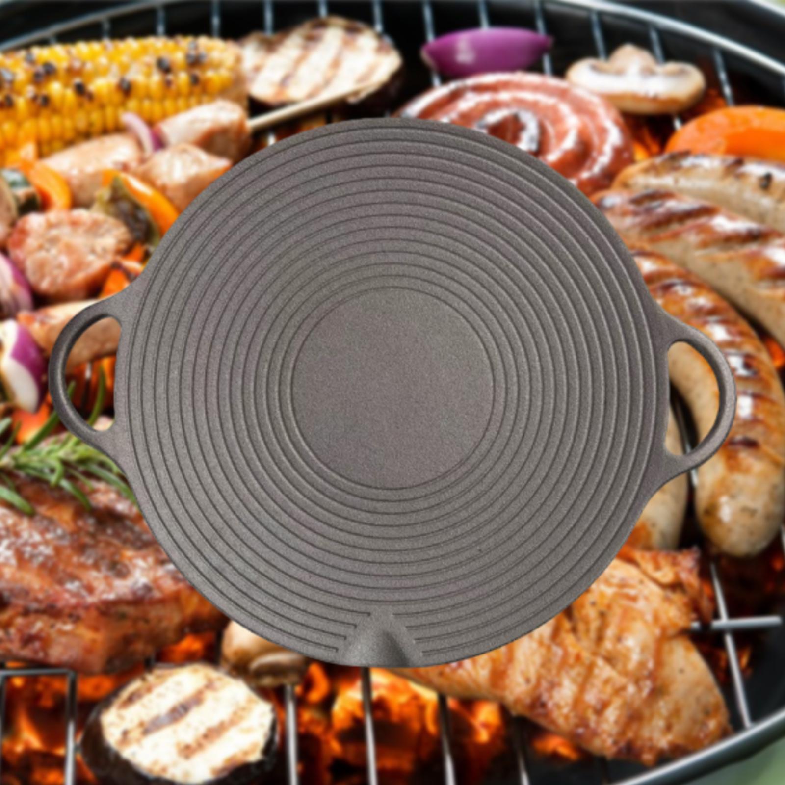 Ronde gietijzeren grillpan met - Skillet Cast Iron Camp recensie en prijs