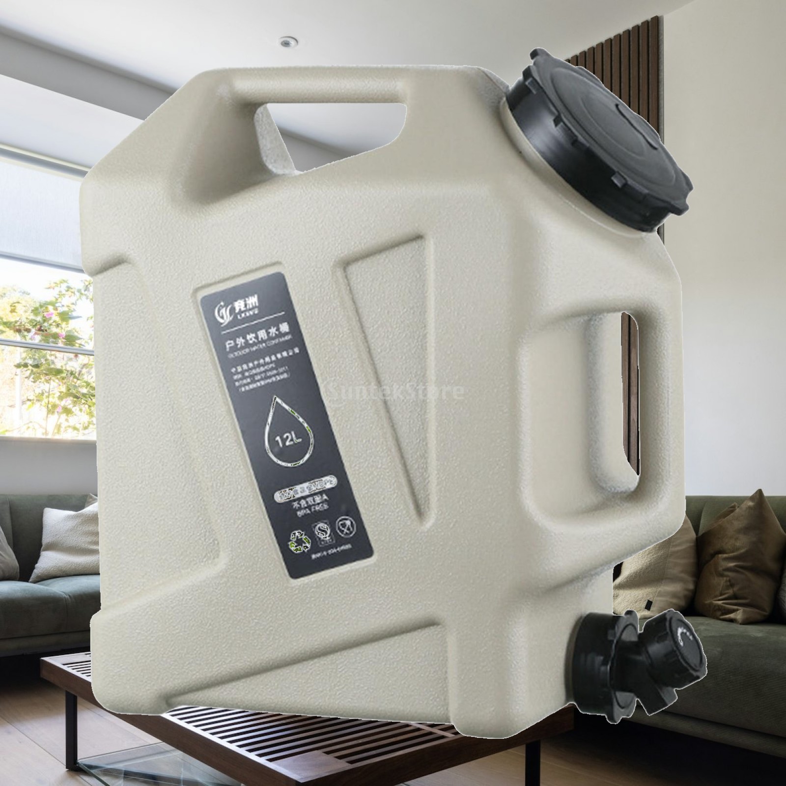 Campingwaterkan Container van  - Camping Cooking Materials recensie en prijs