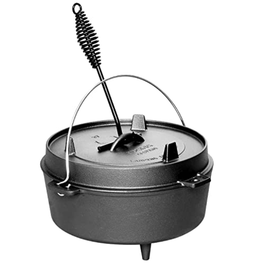 Voorgekruide gietijzeren Dutch - Skillet Cast Iron Camp recensie en prijs