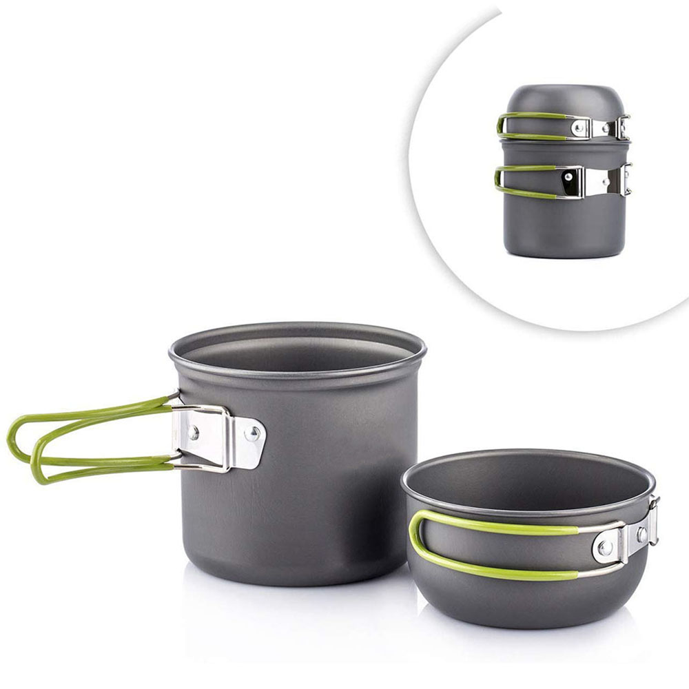 Ultralichte campingpotten pann - Camping Cooking Pots And Pans recensie en prijs