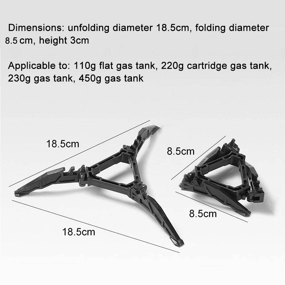 Gastankbeugel Opvouwbare brand - Camping Cooking Tripod recensie en prijs