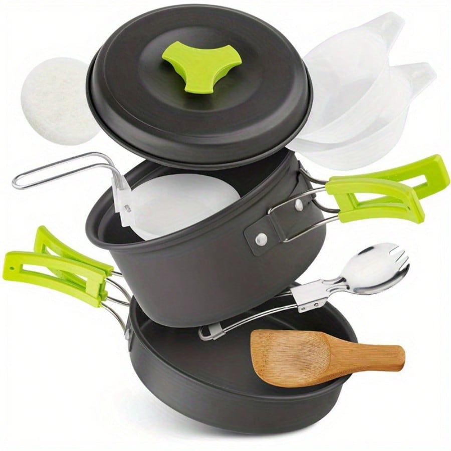 Camping kookset: draagbaar ser - Camping Cooking Gear recensie en prijs