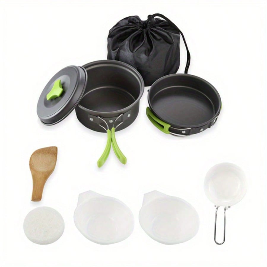 Camping kookset: draagbaar ser - Camping Cooking Gear recensie en prijs