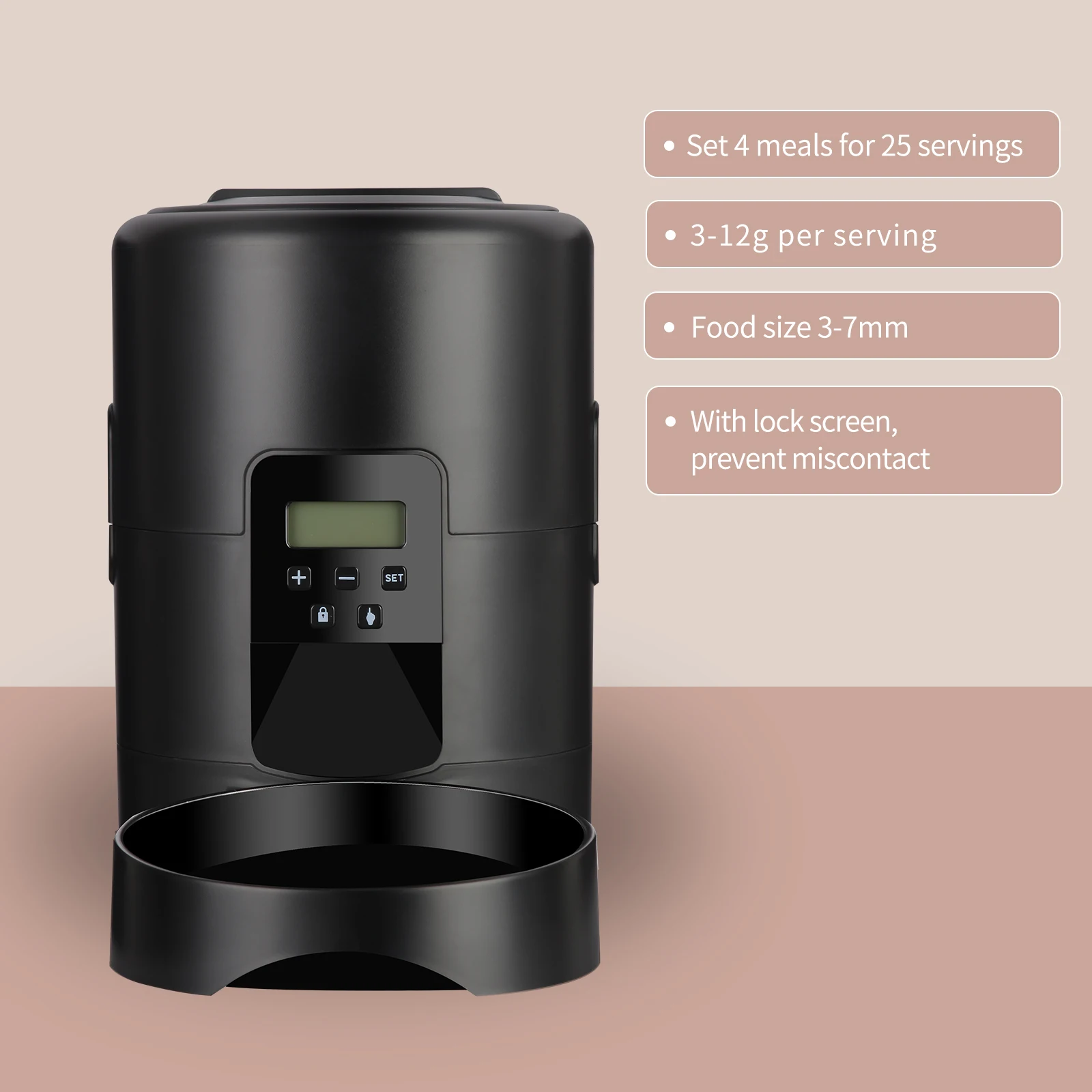 Automatische huisdierenvoeder  - Camping Cooking Food recensie en prijs
