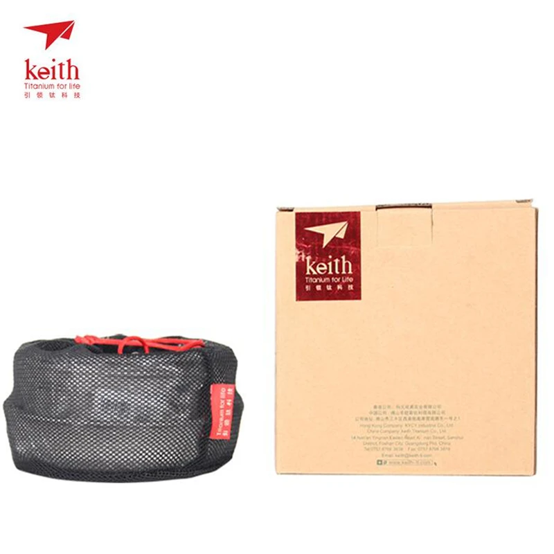 Keith 3PCS Titanium Kookgerei  - Camping Cooking Pots And Pans recensie en prijs