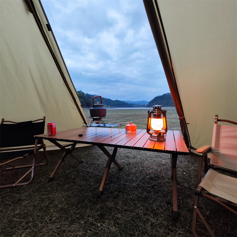 500PRO Tipi Hot Tent met brand - Campfire Cooking In Another World recensie en prijs