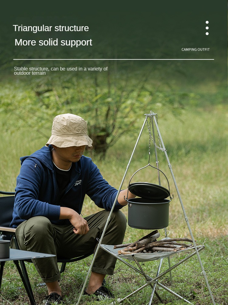 Camping Vreugdevuur Statief Dr - Camping Cooking Tripod recensie en prijs