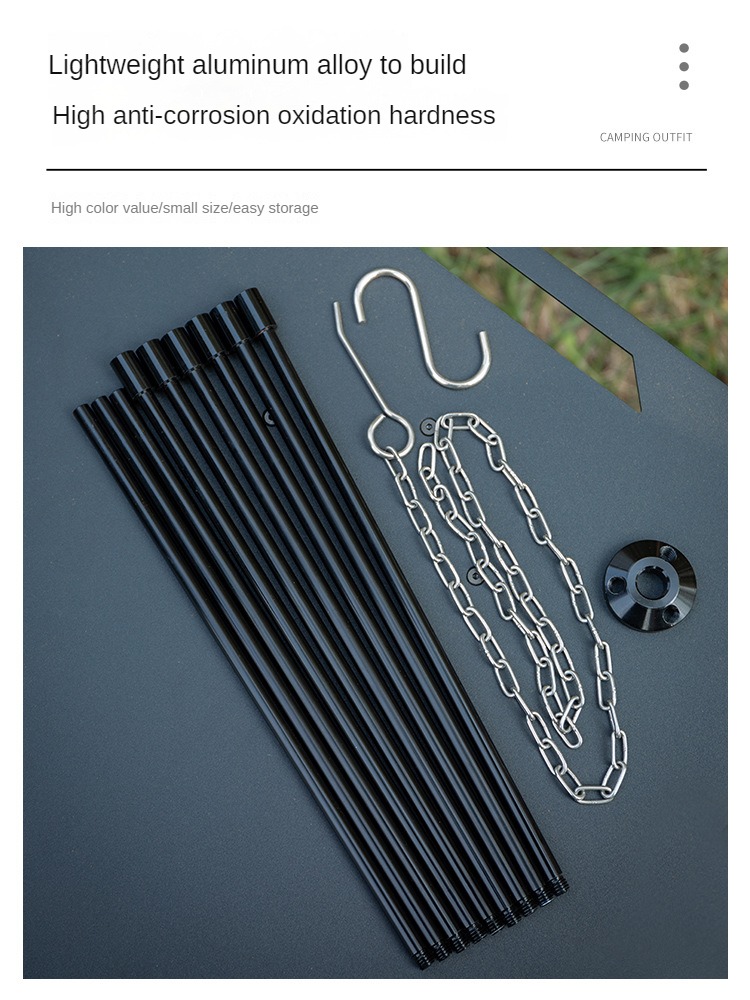 Camping Vreugdevuur Statief Dr - Camping Cooking Tripod recensie en prijs
