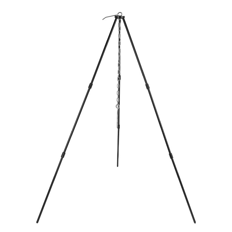 Draagbaar Buiten Kookstatief D - Camping Cooking Tripod recensie en prijs