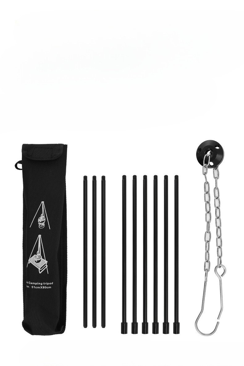 Draagbaar Buiten Kookstatief D - Camping Cooking Tripod recensie en prijs