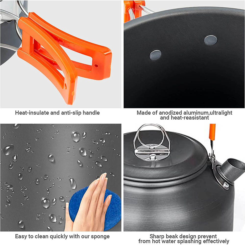 1 stks/1 set Camping Kookgerei - Camping Cooking Pots And Pans recensie en prijs