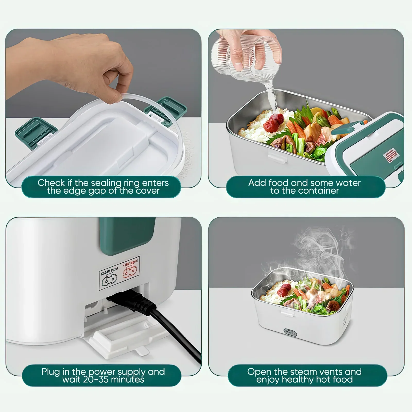 Elektrische Lunchbox Voedselve - Camping Cooking Food recensie en prijs