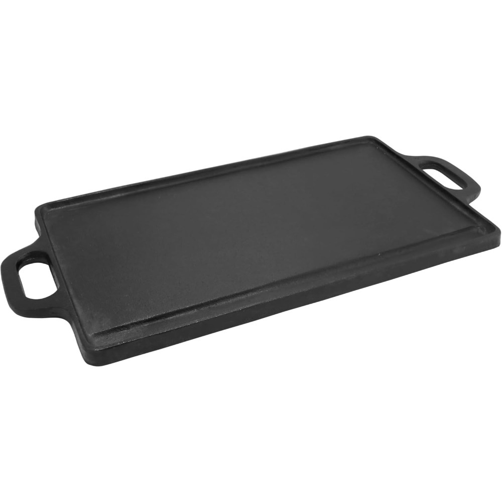 Voorgekruide gietijzeren grill - Skillet Cast Iron Camp recensie en prijs