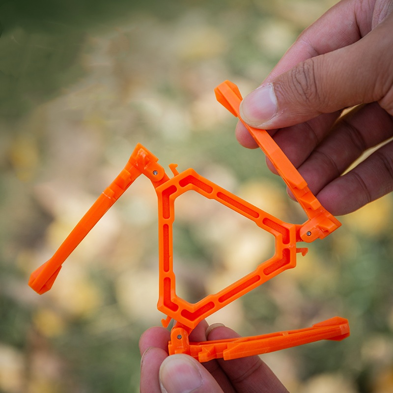 ​ ​ ​ ​ ​ ​ Draagbare gasbusst - Camping Cooking Tripod recensie en prijs