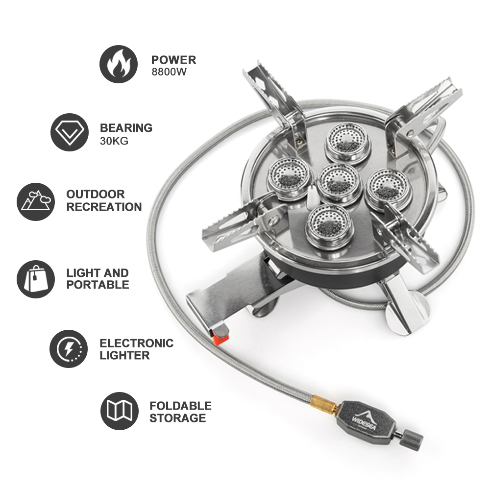 Widesea Camping 5in1 Gasfornui - Camping Cooking No Gas recensie en prijs