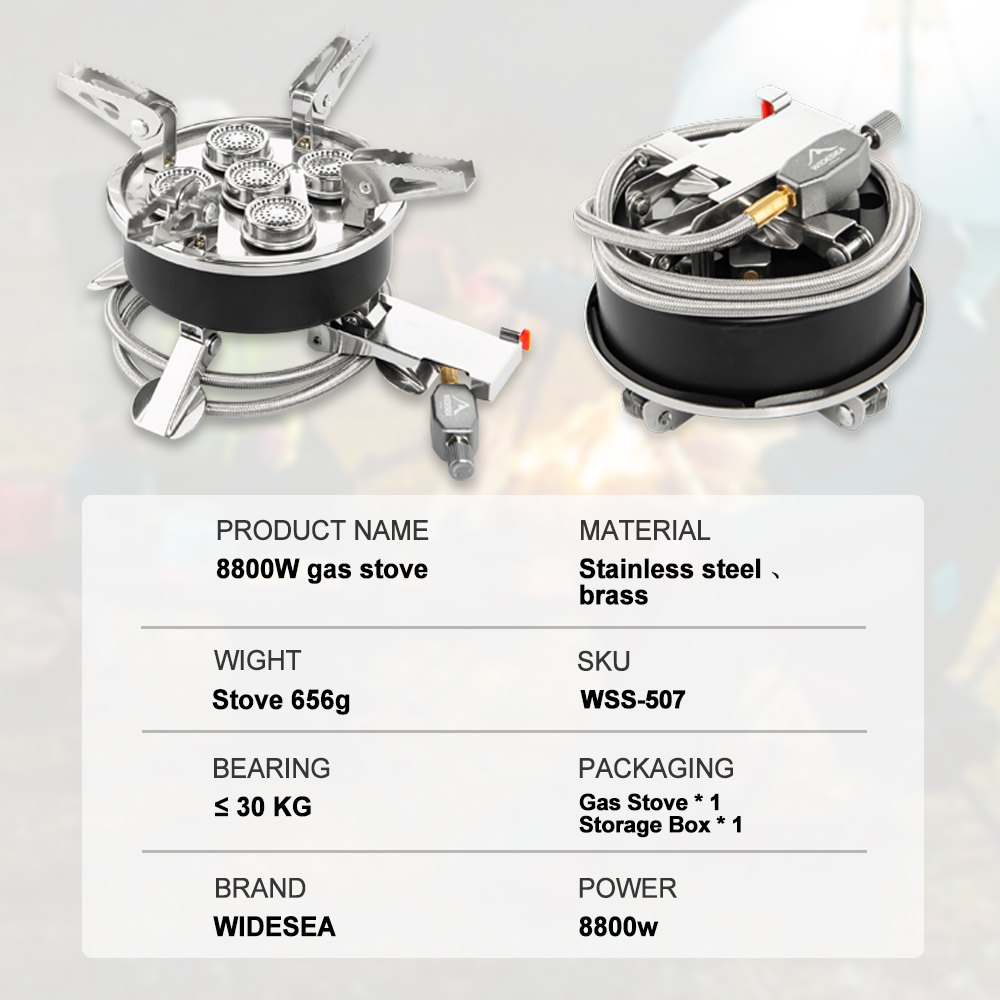 Widesea Camping 5in1 Gasfornui - Camping Cooking No Gas recensie en prijs