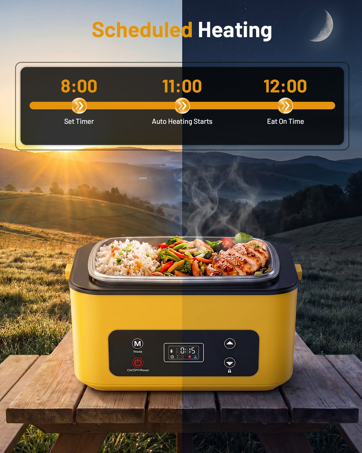 TaskStar Draagbare Verwarmde L - Camping Cooking Food recensie en prijs