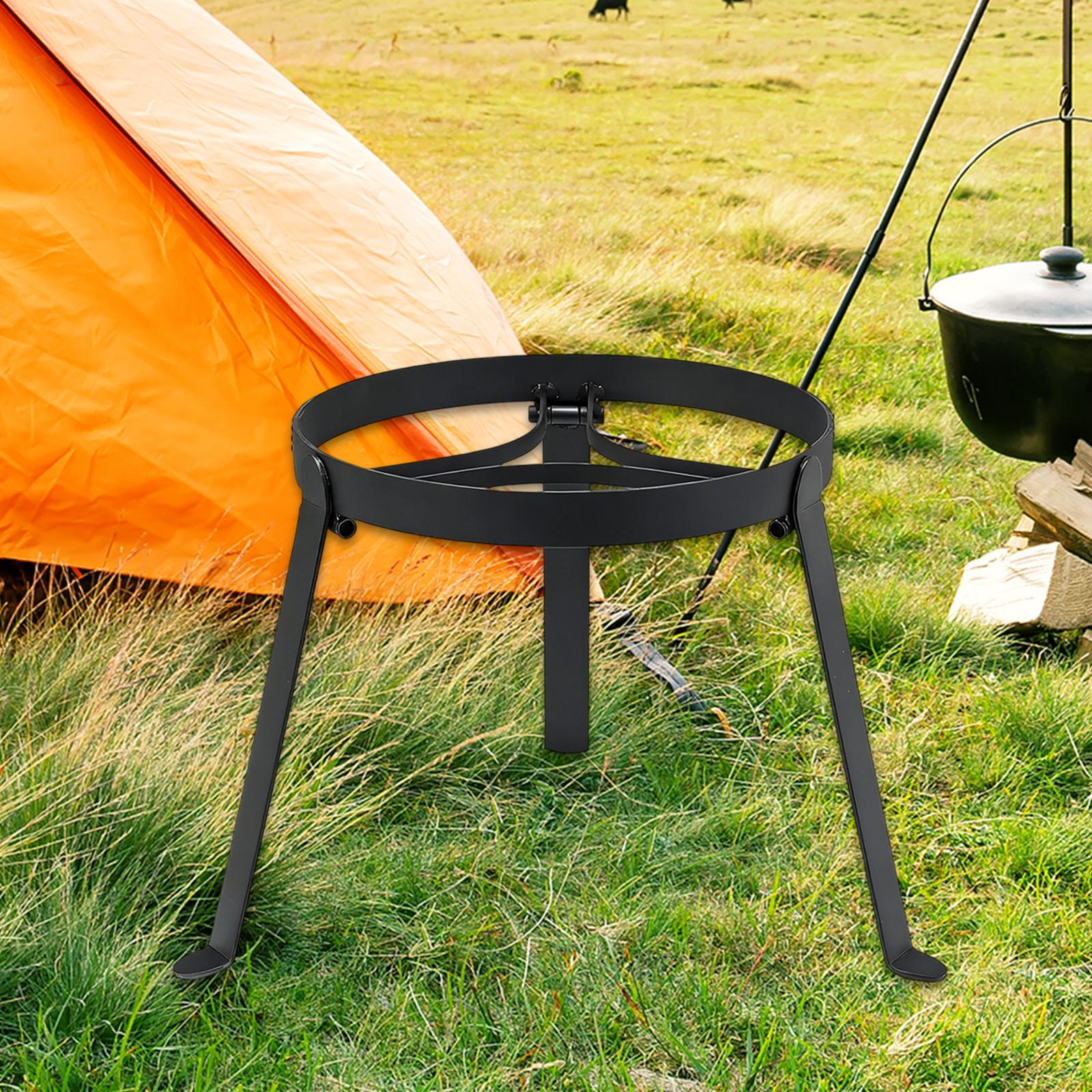 Vouwbare kookkampvuur-tripod v - Camping Cooking Tripod recensie en prijs