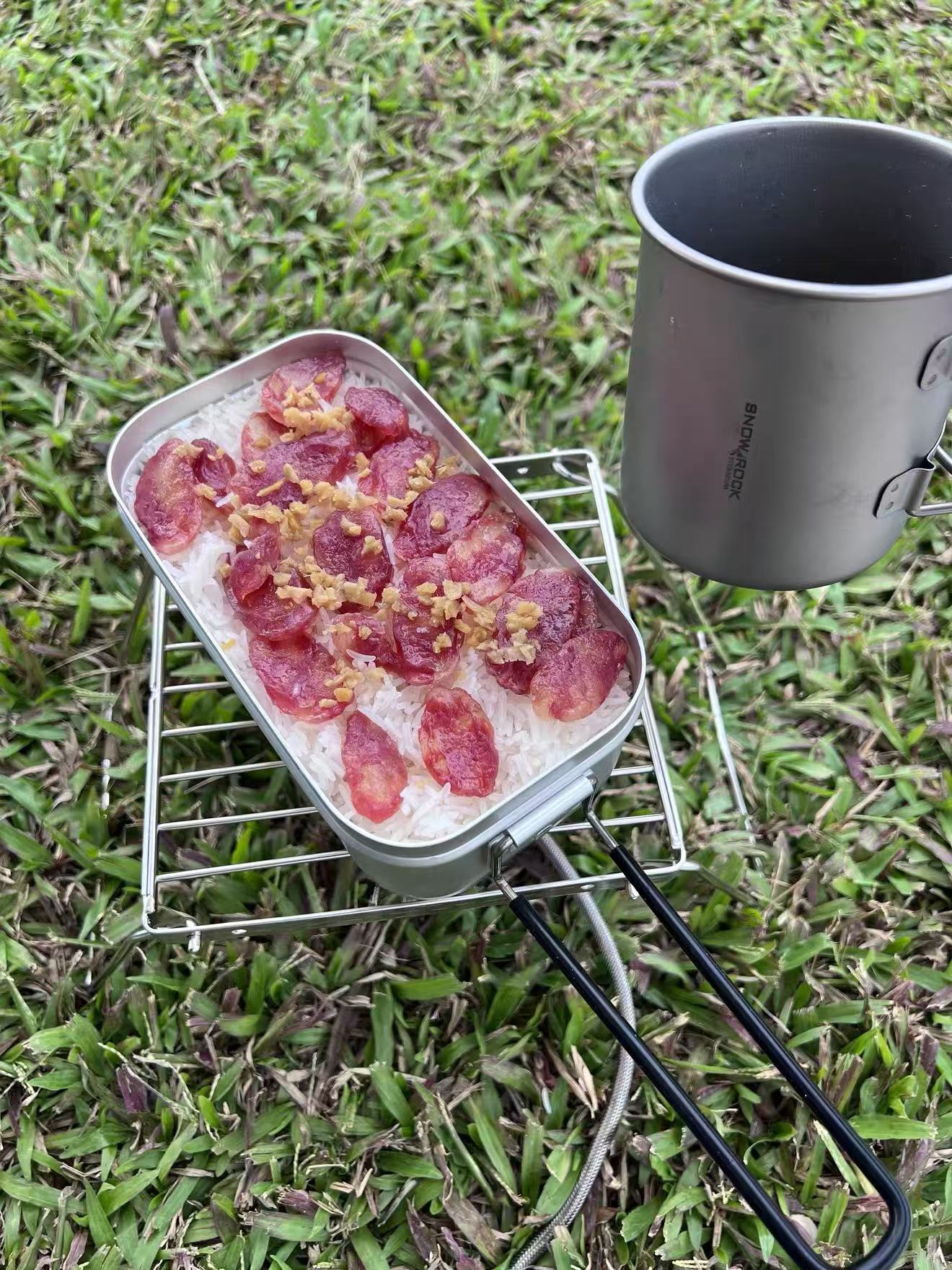 Outdoor roestvrijstalen fornui - Camping Cooking Gear recensie en prijs