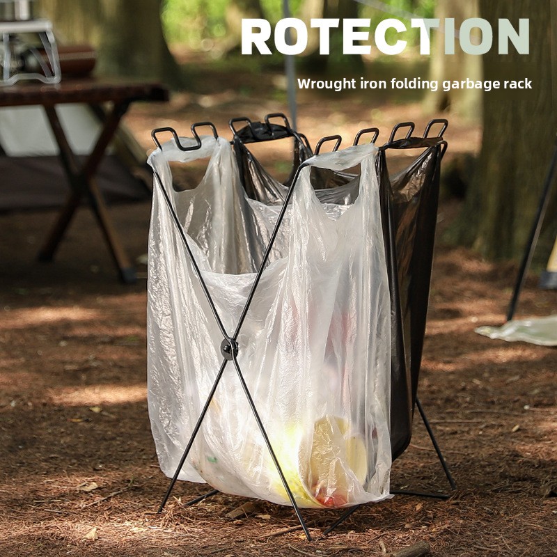 Draagbare opvouwbare vuilnisza - Camping Cooking Utensil Holder recensie en prijs