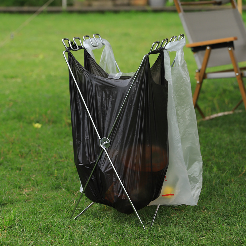 Draagbare opvouwbare vuilnisza - Camping Cooking Utensil Holder recensie en prijs