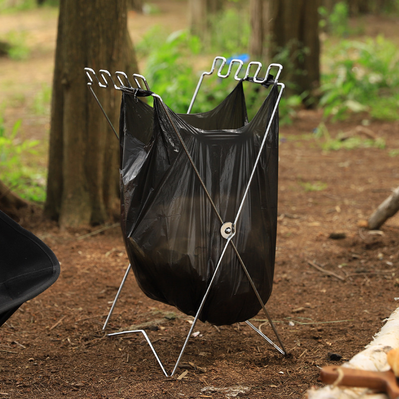Draagbare opvouwbare vuilnisza - Camping Cooking Utensil Holder recensie en prijs