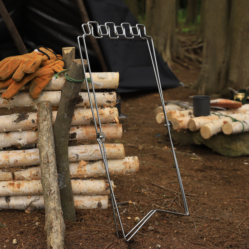 Draagbare opvouwbare vuilnisza - Camping Cooking Utensil Holder recensie en prijs