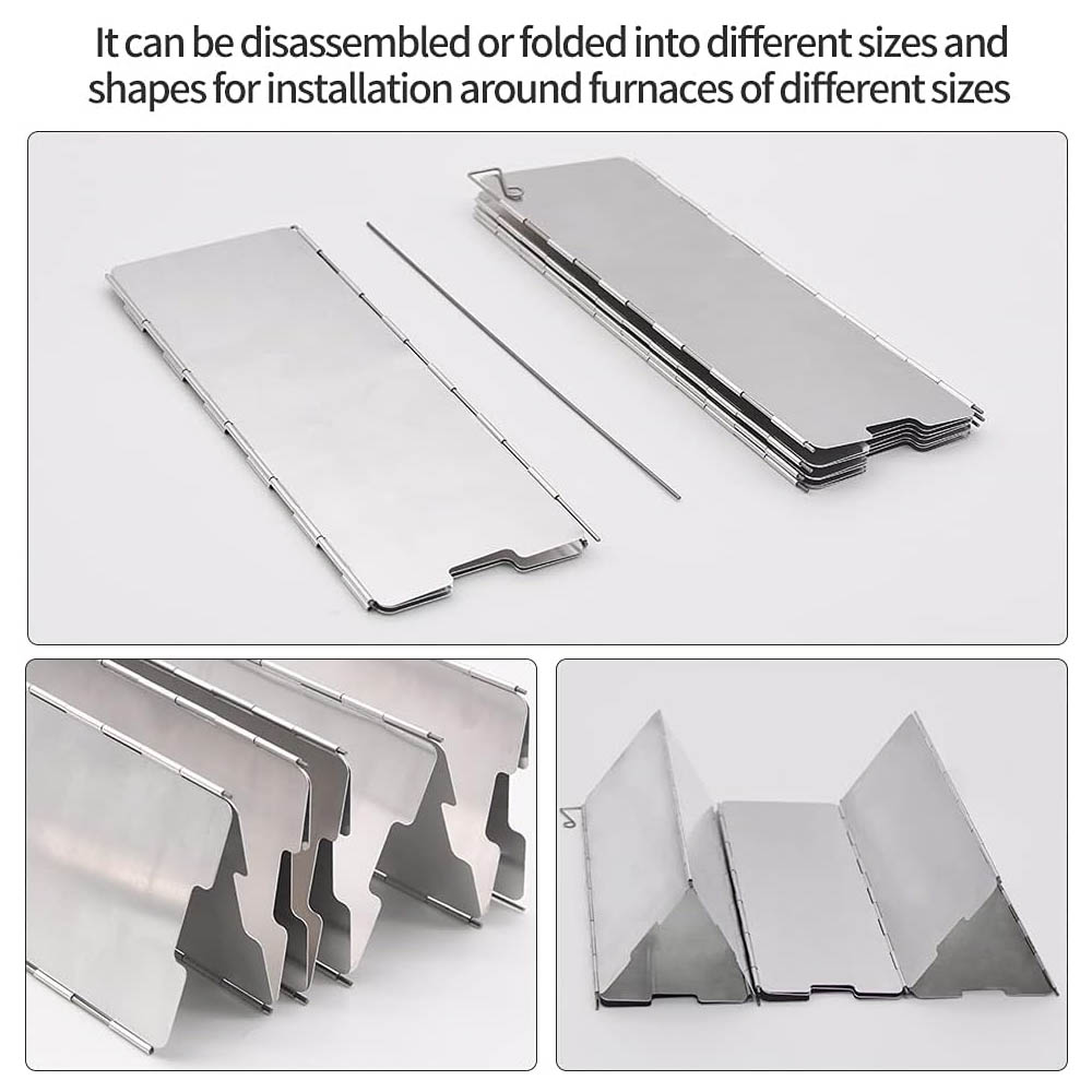 8 platen aluminium voorruitkac - Camping Cooking No Gas recensie en prijs