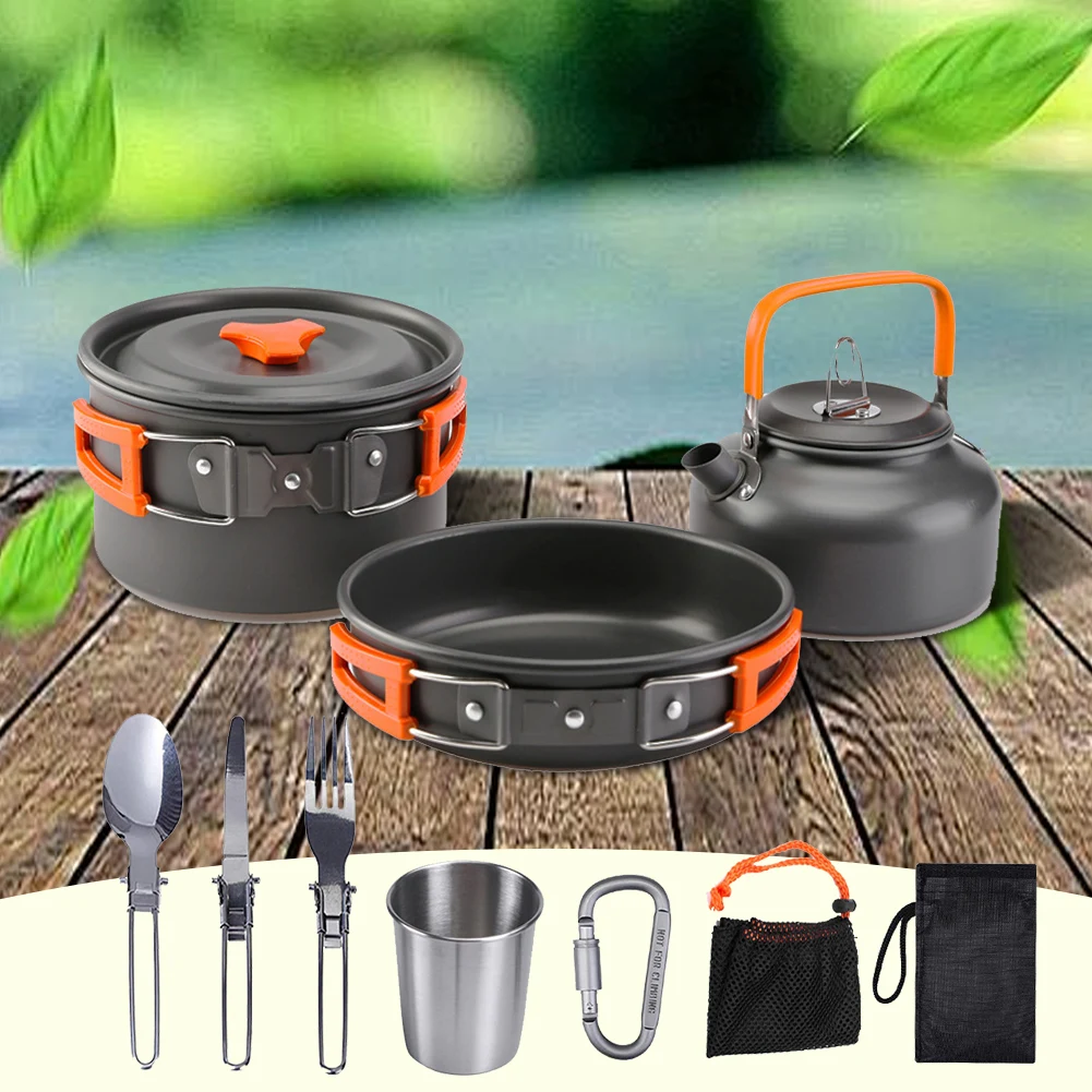 Campingkookgerei Set Ketel Pot - Camping Cooking Pots And Pans recensie en prijs