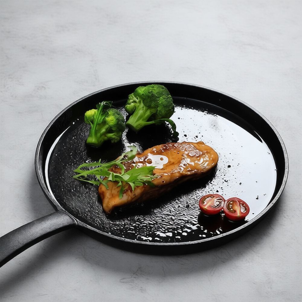 Gietijzeren koekenpan, platte  - Skillet Cast Iron Camp recensie en prijs